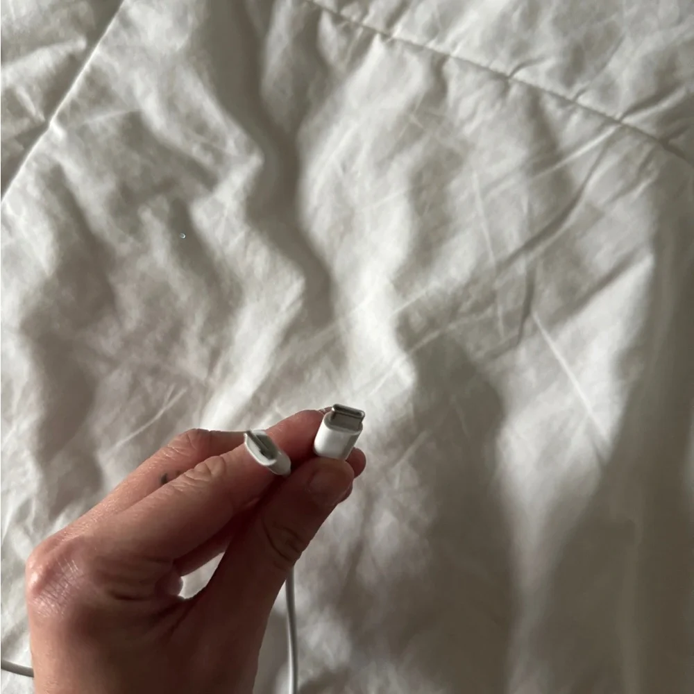3ft White USB-C to 8-Pin Fast Charging Cable for iPhone iPad iOS